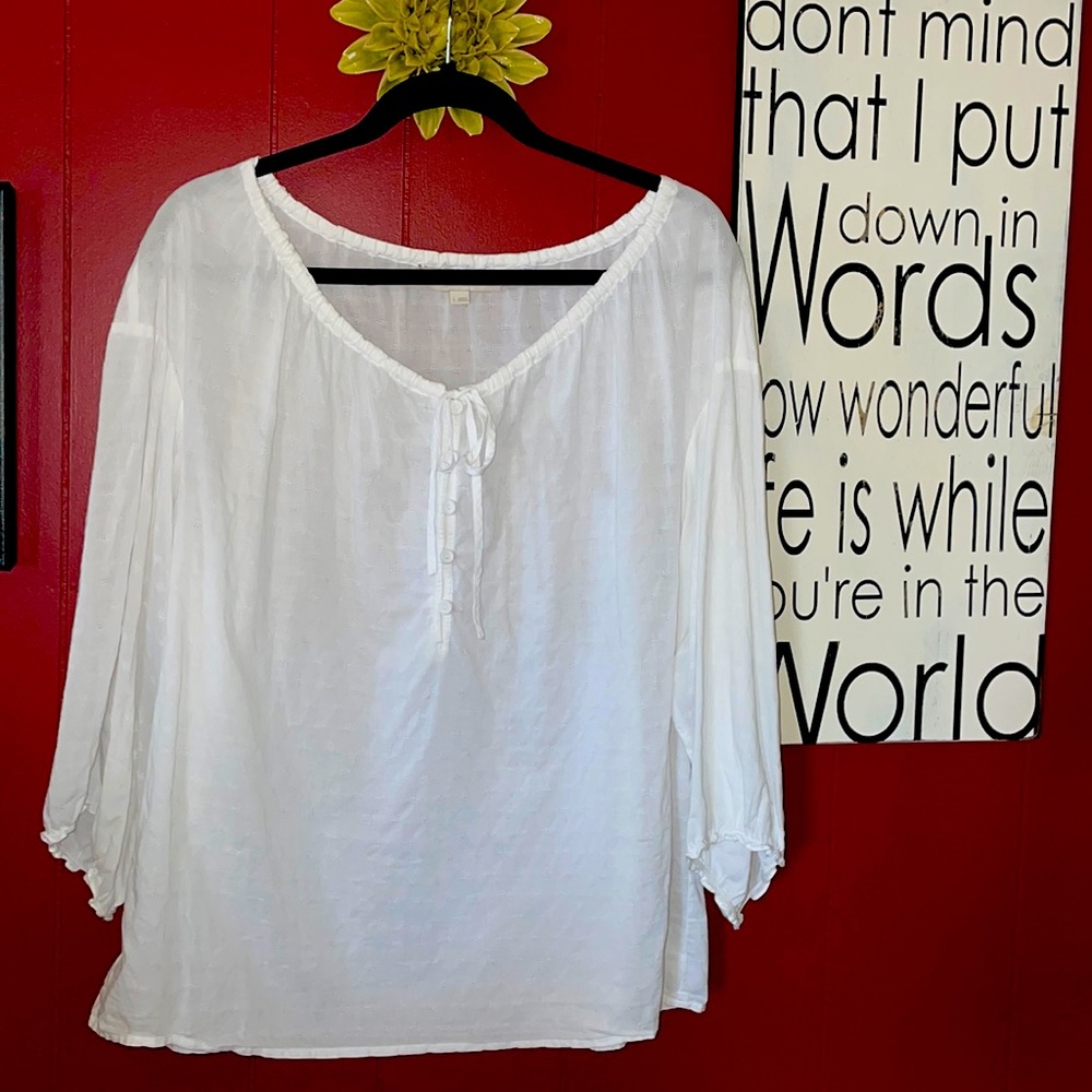Loft Peasant Blouse. 👚